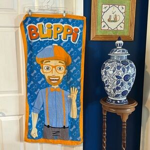 Blippi 100% Cotton Beach Bath Towel 27.5in x 55in
